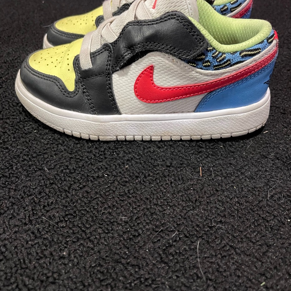 Jordan Kids Sneakers Black Red Blue